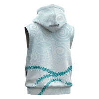 Aloha Lei Mikioi Sleeveless Hoodie Aloha Lei Mikioi LT9 - Polynesian Pride