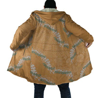Aloha Pakalana and Puakenikeni Lei Cloak Gold Hawaiian Pattern LT9 - Polynesian Pride