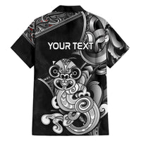 Personalised New Zealand Potae Pango Cricket Hawaiian Shirt Special Maori Hei Tiki Tribal Tattoo LT9 - Polynesian Pride
