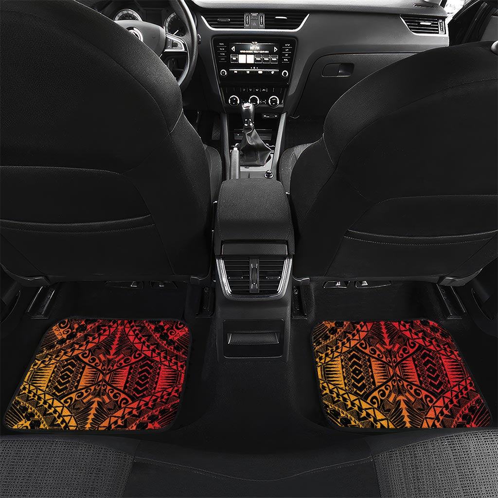 Custom Papua New Guinea Cricket Car Mats Go Barramundis