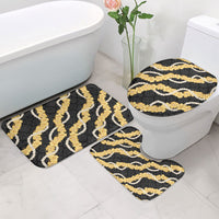 Aloha Melemele Hibiscus Pikake Lei Bathroom Set Hawaiian Quilt Pattern LT9 - Polynesian Pride