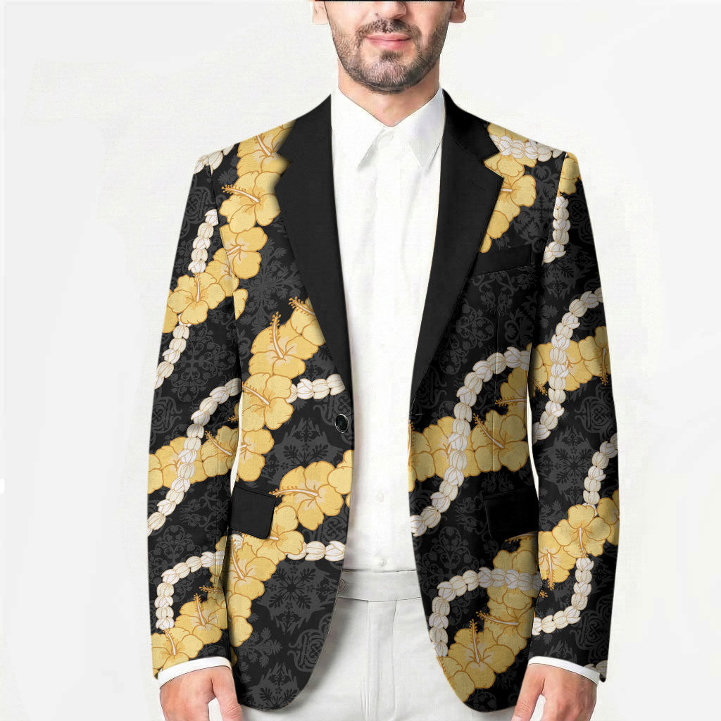 Aloha Melemele Hibiscus Pikake Lei Blazer Hawaiian Quilt Pattern