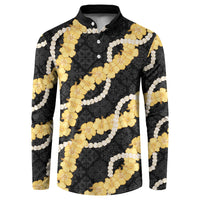 Aloha Melemele Hibiscus Pikake Lei Button Sweatshirt Hawaiian Quilt Pattern