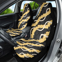 Aloha Melemele Hibiscus Pikake Lei Car Seat Cover Hawaiian Quilt Pattern