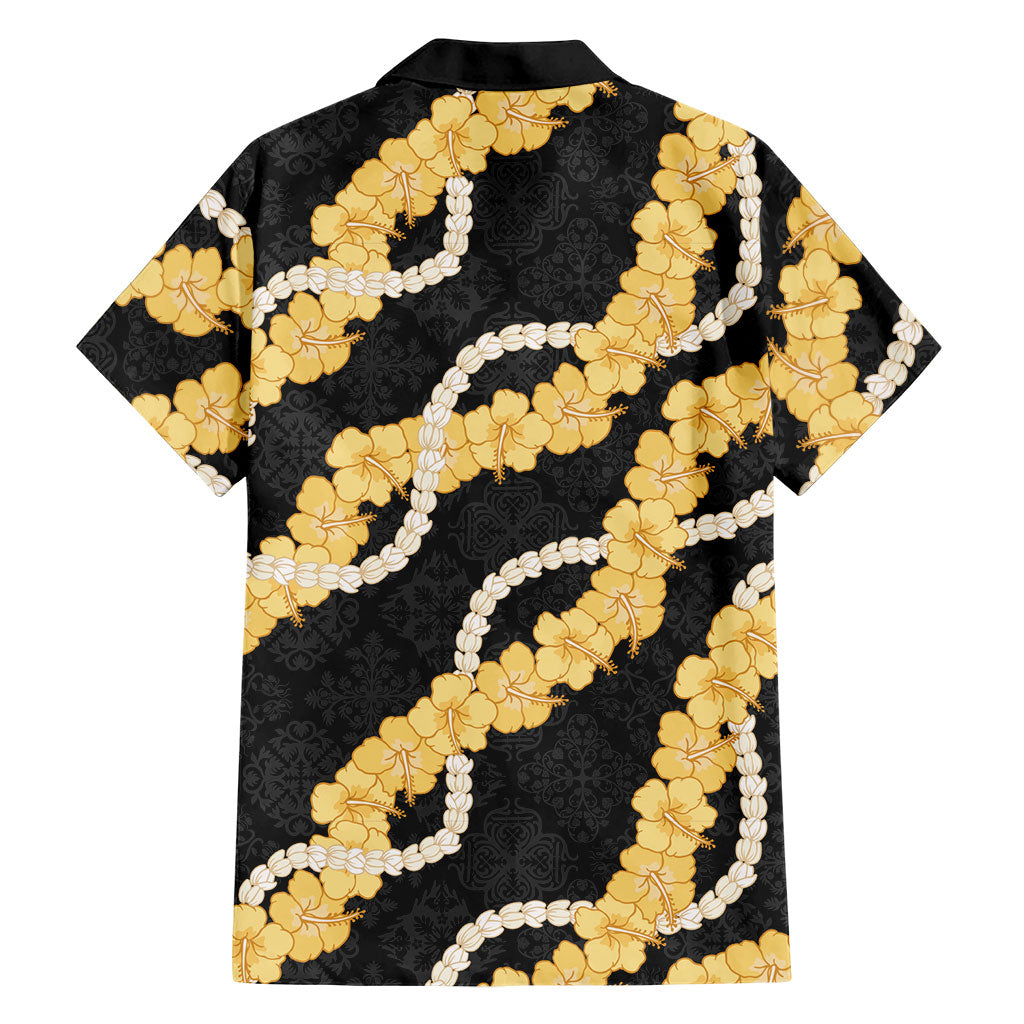 Aloha Melemele Hibiscus Pikake Lei Hawaiian Shirt Hawaiian Quilt Pattern