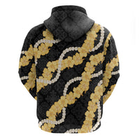 Aloha Melemele Hibiscus Pikake Lei Hoodie Hawaiian Quilt Pattern