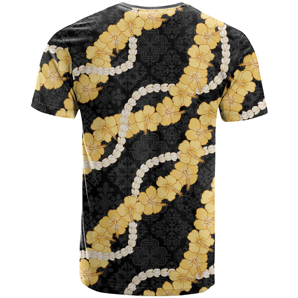 Aloha Melemele Hibiscus Pikake Lei T Shirt Hawaiian Quilt Pattern