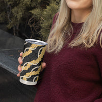 Aloha Melemele Hibiscus Pikake Lei Tumbler Cup Hawaiian Quilt Pattern