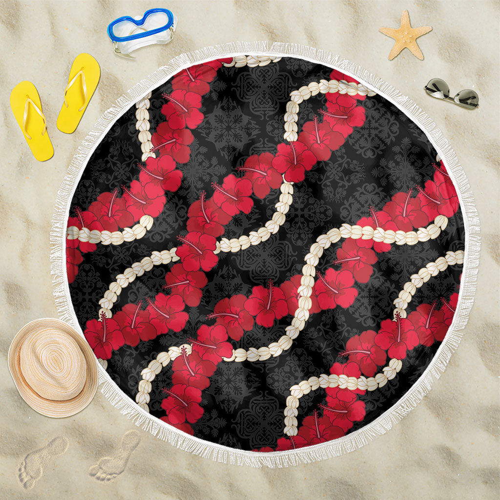 Aloha Ula'ula Hibiscus Pikake Lei Beach Blanket Hawaiian Quilt Pattern