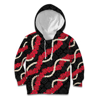 Aloha Ula'ula Hibiscus Pikake Lei Kid Hoodie Hawaiian Quilt Pattern