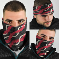 Aloha Ula'ula Hibiscus Pikake Lei Neck Gaiter Hawaiian Quilt Pattern