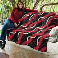 Aloha Ula'ula Hibiscus Pikake Lei Quilt Hawaiian Quilt Pattern