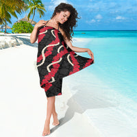 Aloha Ula'ula Hibiscus Pikake Lei Sarong Hawaiian Quilt Pattern