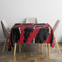 Aloha Ula'ula Hibiscus Pikake Lei Tablecloth Hawaiian Quilt Pattern LT9 - Polynesian Pride