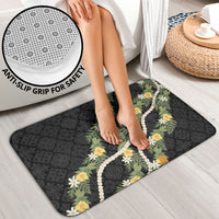 Puakenikeni Anthurium Pikake Lei Bathroom Set Hawaiian Quilt Pattern LT9 - Polynesian Pride