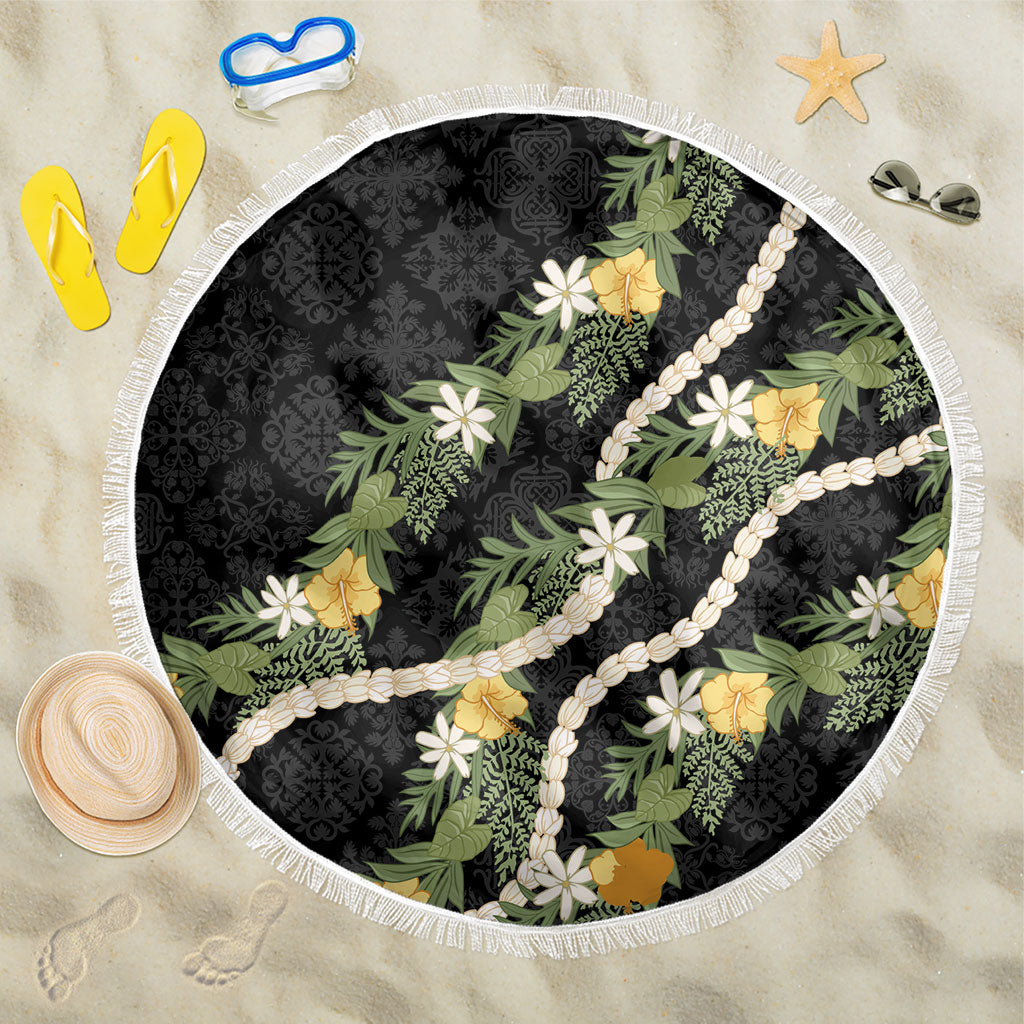 Puakenikeni Anthurium Pikake Lei Beach Blanket Hawaiian Quilt Pattern