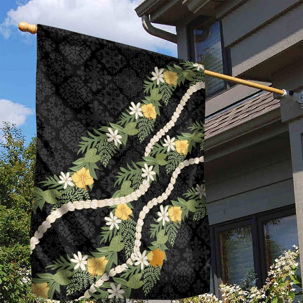 Puakenikeni Anthurium Pikake Lei Garden Flag Hawaiian Quilt Pattern
