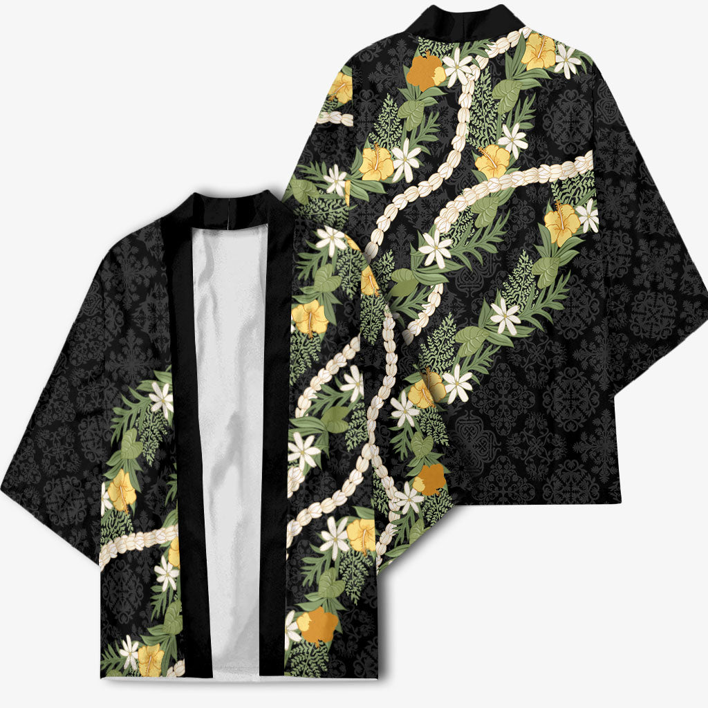 Puakenikeni Anthurium Pikake Lei Kimono Hawaiian Quilt Pattern