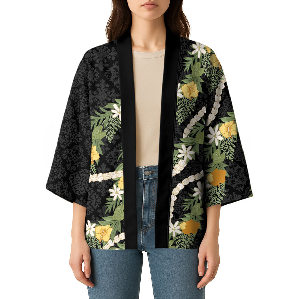 Puakenikeni Anthurium Pikake Lei Kimono Hawaiian Quilt Pattern