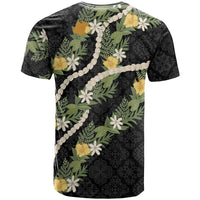 Puakenikeni Anthurium Pikake Lei T Shirt Hawaiian Quilt Pattern