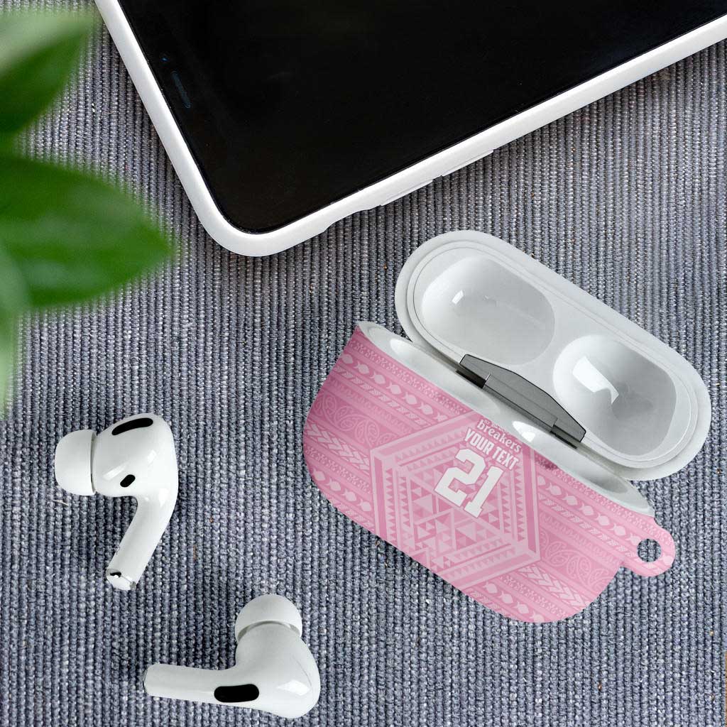 Custom New Zealand Basketball Indigenous AirPods Case LT9 - Polynesian Pride