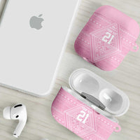 Custom New Zealand Basketball Indigenous AirPods Case LT9 - Polynesian Pride