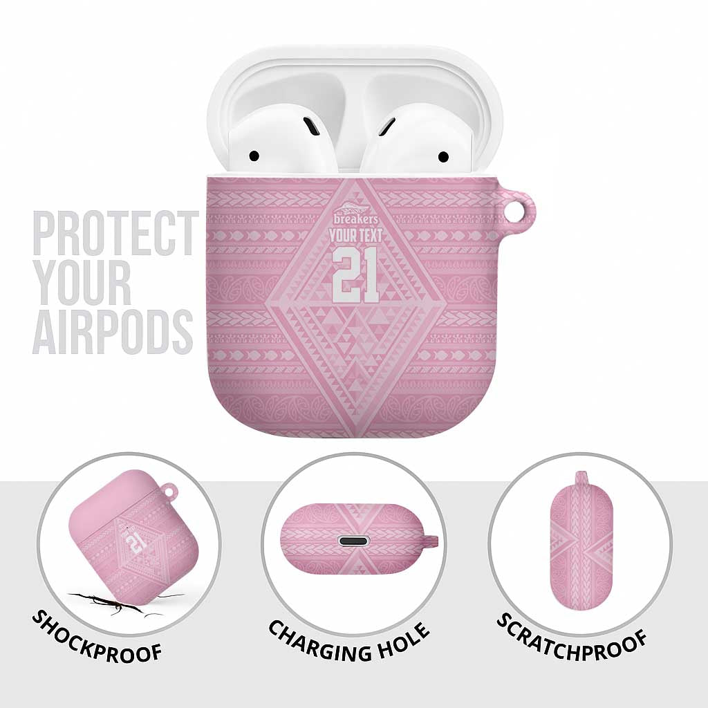 Custom New Zealand Basketball Indigenous AirPods Case LT9 - Polynesian Pride