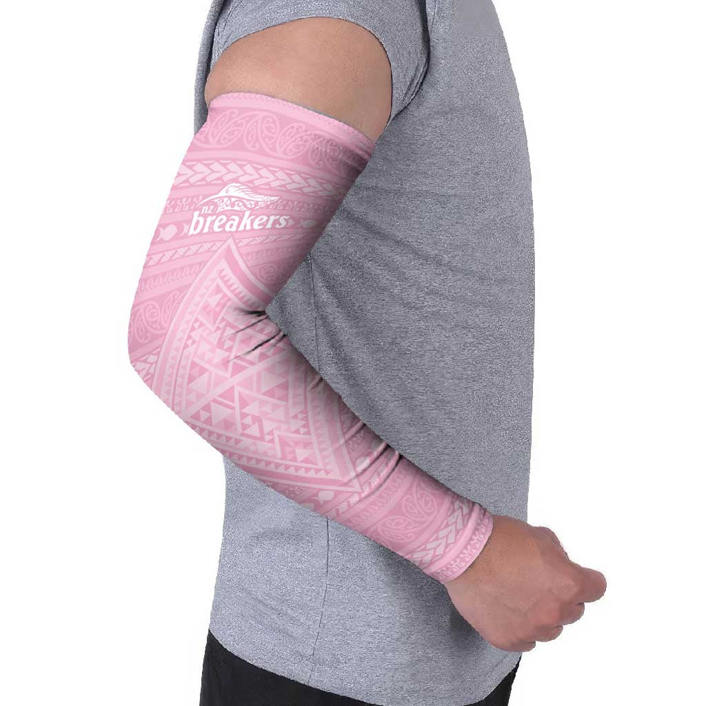 Custom New Zealand Basketball Indigenous Arm Sleeves - Polynesian Pride