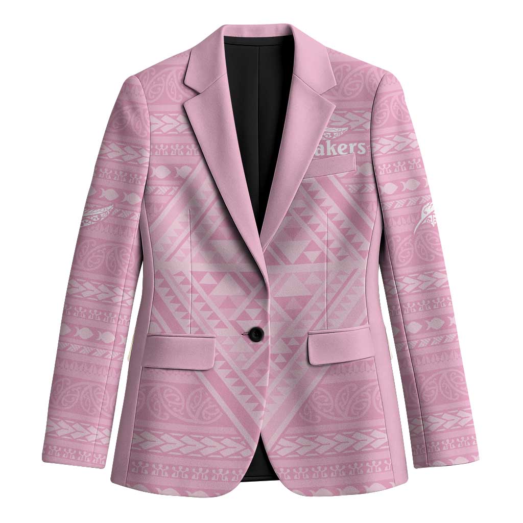 Custom New Zealand Basketball Indigenous Blazer - Polynesian Pride
