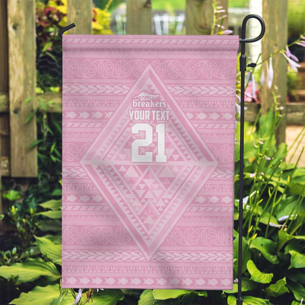Custom New Zealand Basketball Indigenous Garden Flag - Polynesian Pride