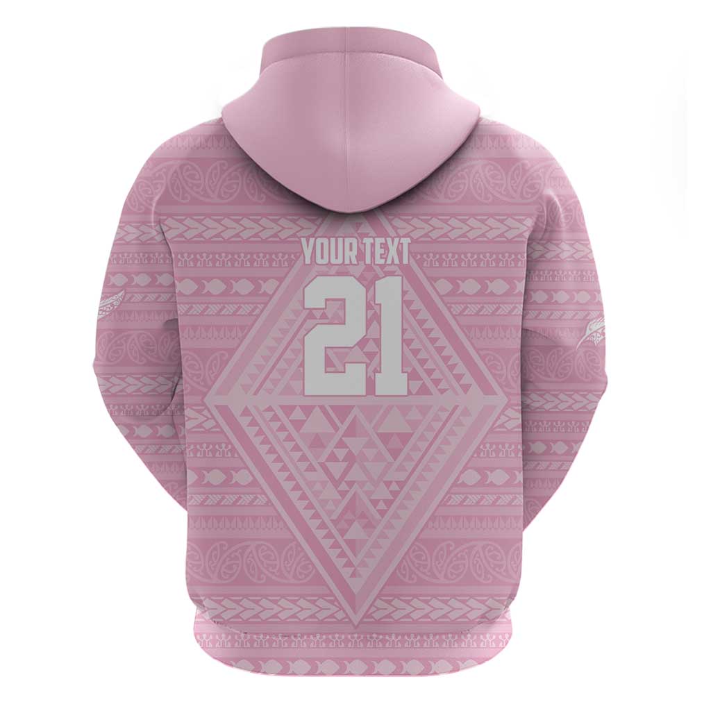 Custom New Zealand Basketball Indigenous Hoodie - Polynesian Pride