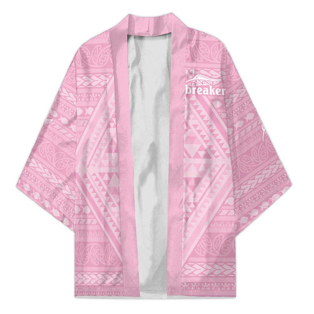 Custom New Zealand Basketball Indigenous Kimono - Polynesian Pride