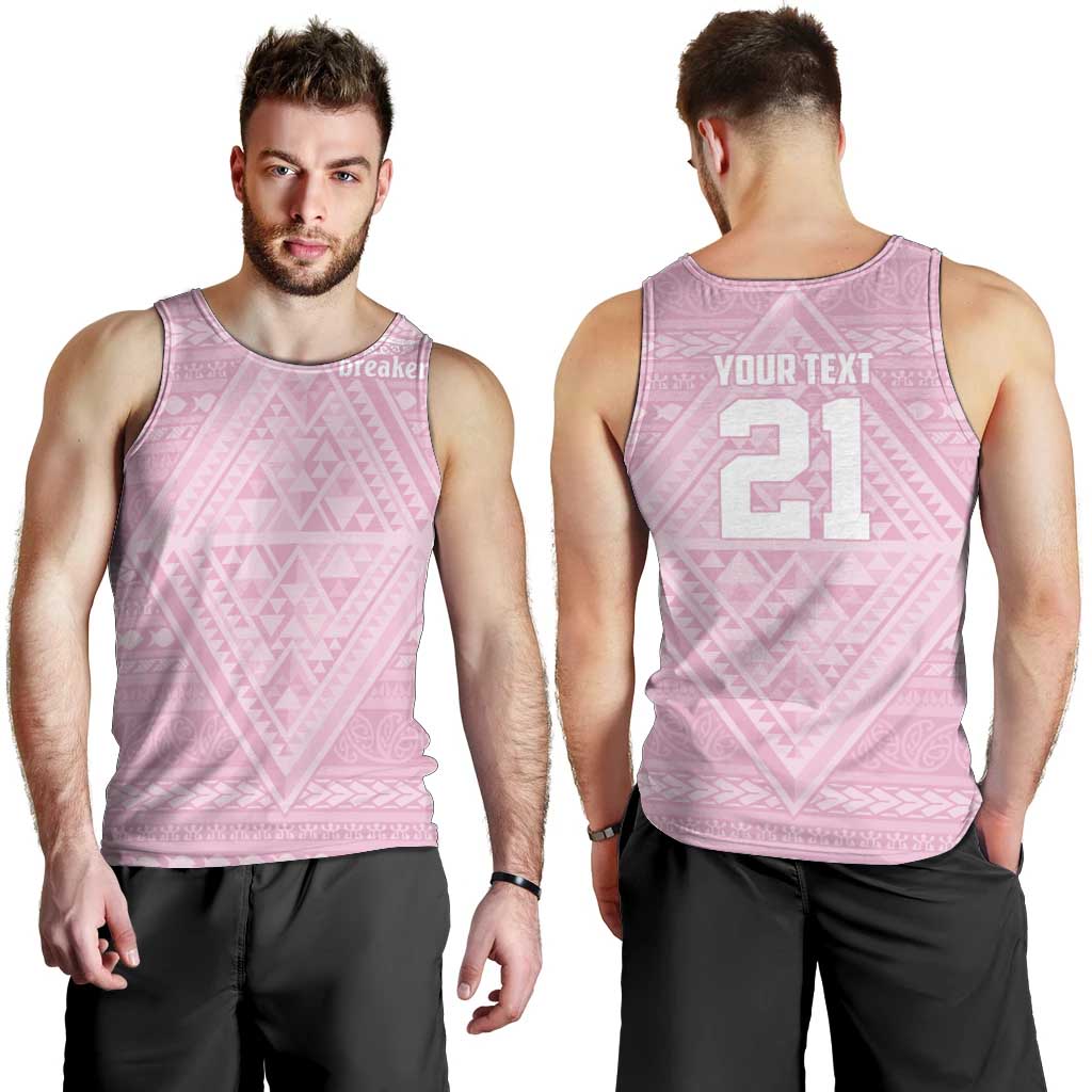 Custom New Zealand Basketball Indigenous Men Tank Top - Polynesian Pride