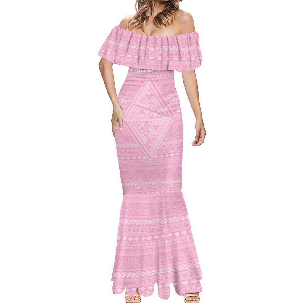Custom New Zealand Basketball Indigenous Mermaid Dress - Polynesian Pride