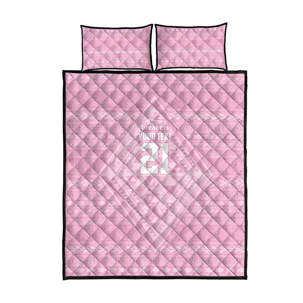 Custom New Zealand Basketball Indigenous Quilt Bed Set LT9 - Polynesian Pride