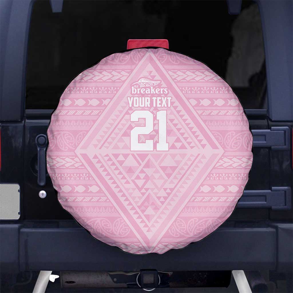 Custom New Zealand Basketball Indigenous Spare Tire Cover - Polynesian Pride