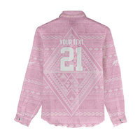 Custom New Zealand Basketball Indigenous Women Casual Shirt - Polynesian Pride