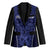 Custom Basketball New Zealand Blazer Blue Maori Ta Moko Indigenous - Polynesian Pride