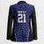 Custom Basketball New Zealand Blazer Blue Maori Ta Moko Indigenous - Polynesian Pride