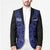 Custom Basketball New Zealand Blazer Blue Maori Ta Moko Indigenous - Polynesian Pride