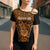 Custom Basketball New Zealand Cross Shoulder Shirt Gold Maori Ta Moko Indigenous - Polynesian Pride