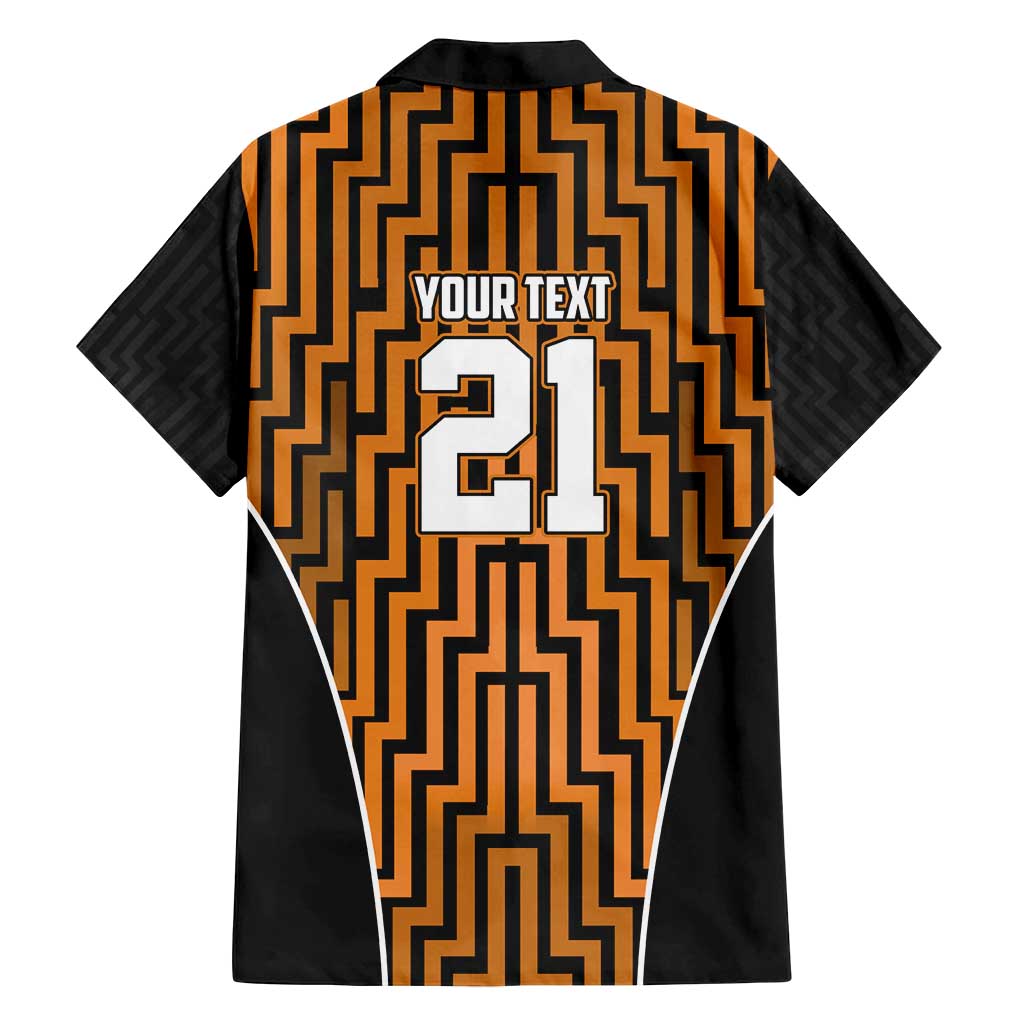 Custom Basketball New Zealand Family Matching Off Shoulder Short Dress and Hawaiian Shirt Gold Maori Ta Moko Indigenous LT9 - Polynesian Pride