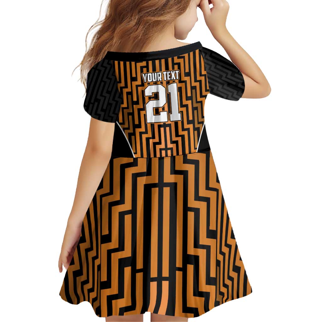 Custom Basketball New Zealand Family Matching Puletasi and Hawaiian Shirt Gold Maori Ta Moko Indigenous LT9 - Polynesian Pride