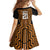 Custom Basketball New Zealand Family Matching Puletasi and Hawaiian Shirt Gold Maori Ta Moko Indigenous - Polynesian Pride