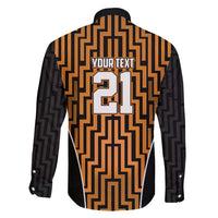 Custom Basketball New Zealand Family Matching Puletasi and Hawaiian Shirt Gold Maori Ta Moko Indigenous LT9 - Polynesian Pride