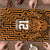 Custom Basketball New Zealand Puzzle Gold Maori Ta Moko Indigenous - Polynesian Pride