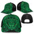 Basketball New Zealand Baseball Net Cap Green Maori Ta Moko Indigenous - Polynesian Pride