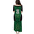 Custom Basketball New Zealand Puletasi Green Maori Ta Moko Indigenous - Polynesian Pride