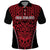Custom Basketball New Zealand Polo Shirt Red Maori Ta Moko Indigenous - Polynesian Pride