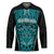 Custom Basketball New Zealand Hockey Jersey Teal Maori Ta Moko Indigenous - Polynesian Pride